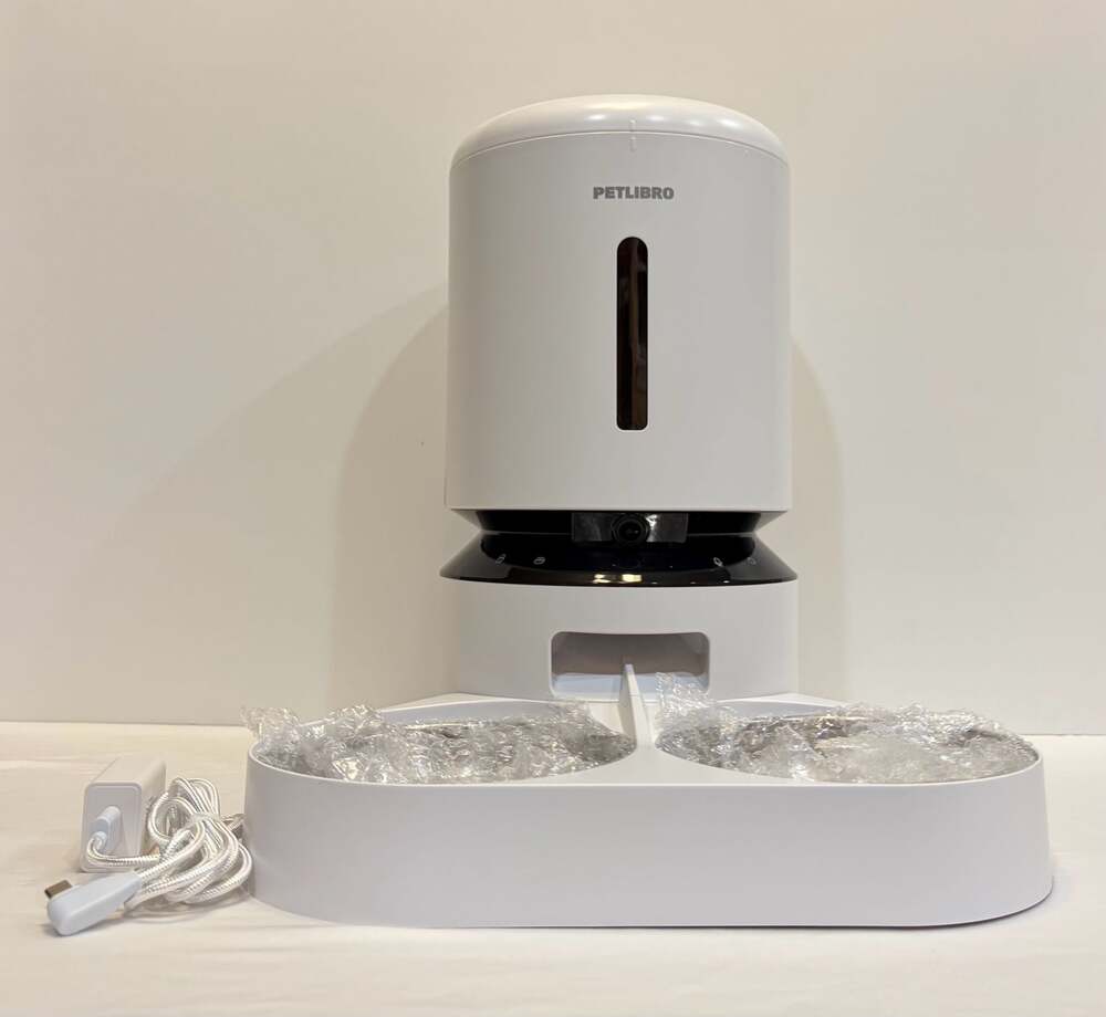 Automatic Pet Feeder - PETLIBRO Granary Smart Camera Feeder Dual Bowl 5L